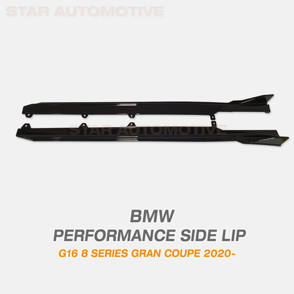 BMW G16 8시리즈 그란쿠페 M 퍼포먼스 사이드 립 블랙