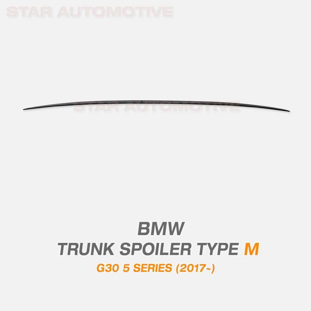 BMW G30 5시리즈 M M5 트렁크 립 스포일러 카본룩