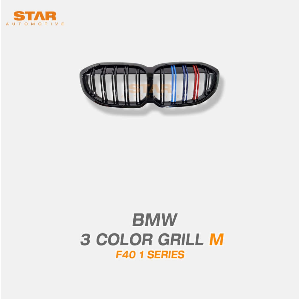 BMW F40 1시리즈 M 2줄 삼색 그릴 유광