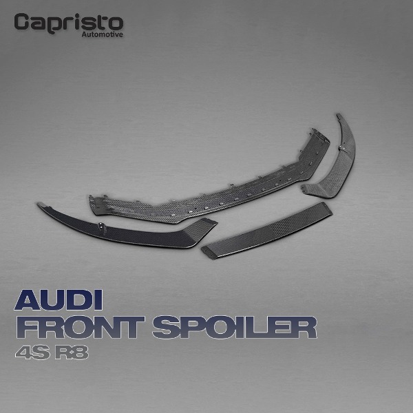 CAPRISTO 카프리스토 AUDI 아우디 4S R8 V10 + 플러스 카본 프론트 스포일러