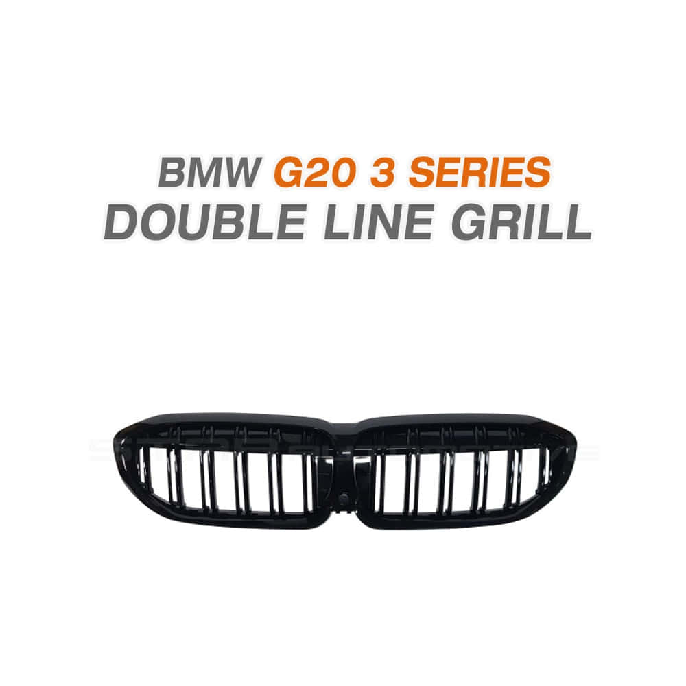 BMW G20 3시리즈 M 더블라인 M3 2줄 그릴 유광