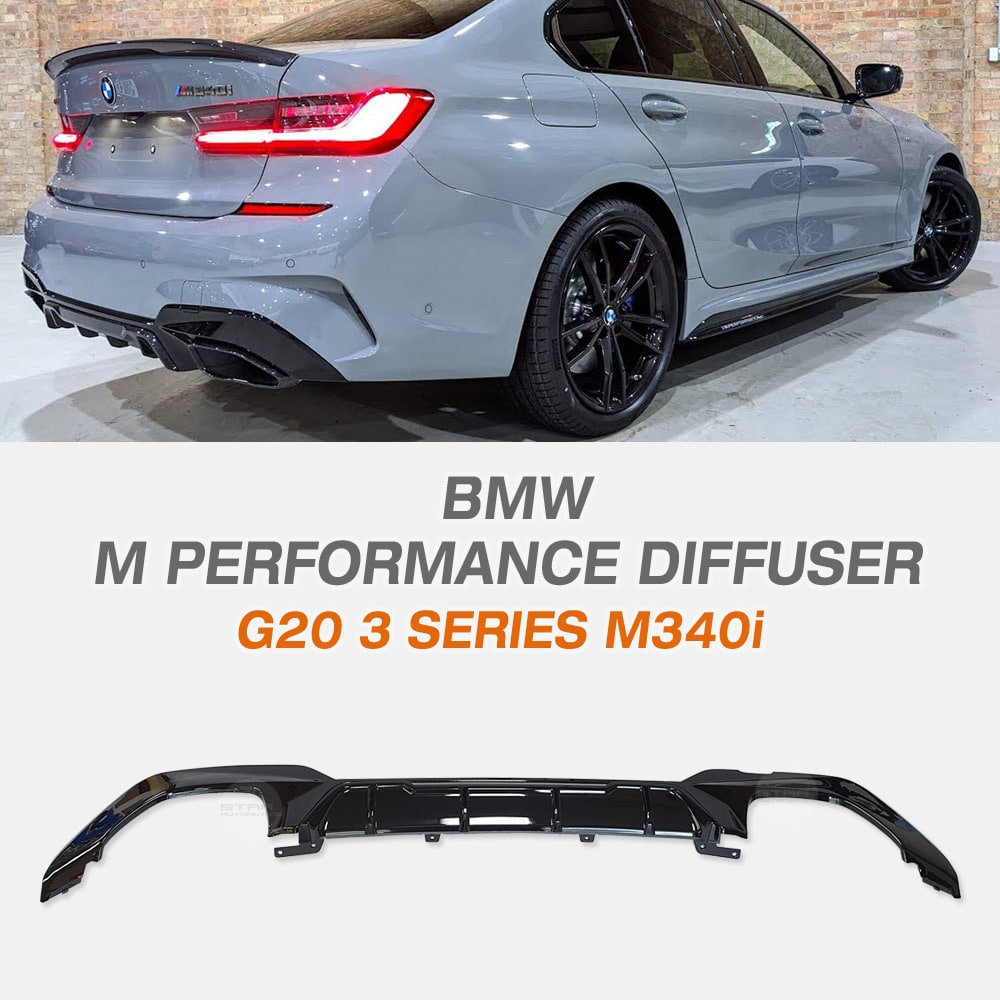BMW G20 3시리즈 M 스포츠 M 퍼포먼스 디퓨져 M340i