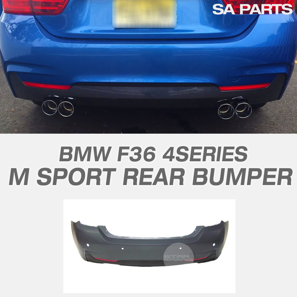 BMW F36 4시리즈 그란쿠페 M 스포츠 리어 범퍼 50i