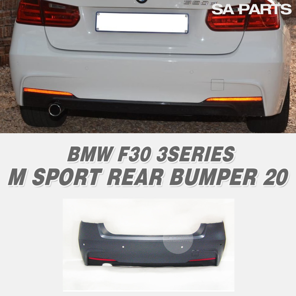 BMW F30 3시리즈 M 스포츠 리어 범퍼 20