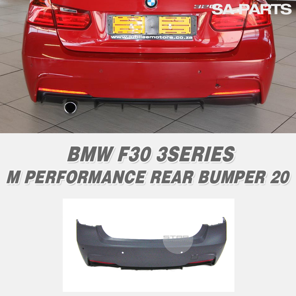 BMW F30 3시리즈 M 퍼포먼스 리어 범퍼 20