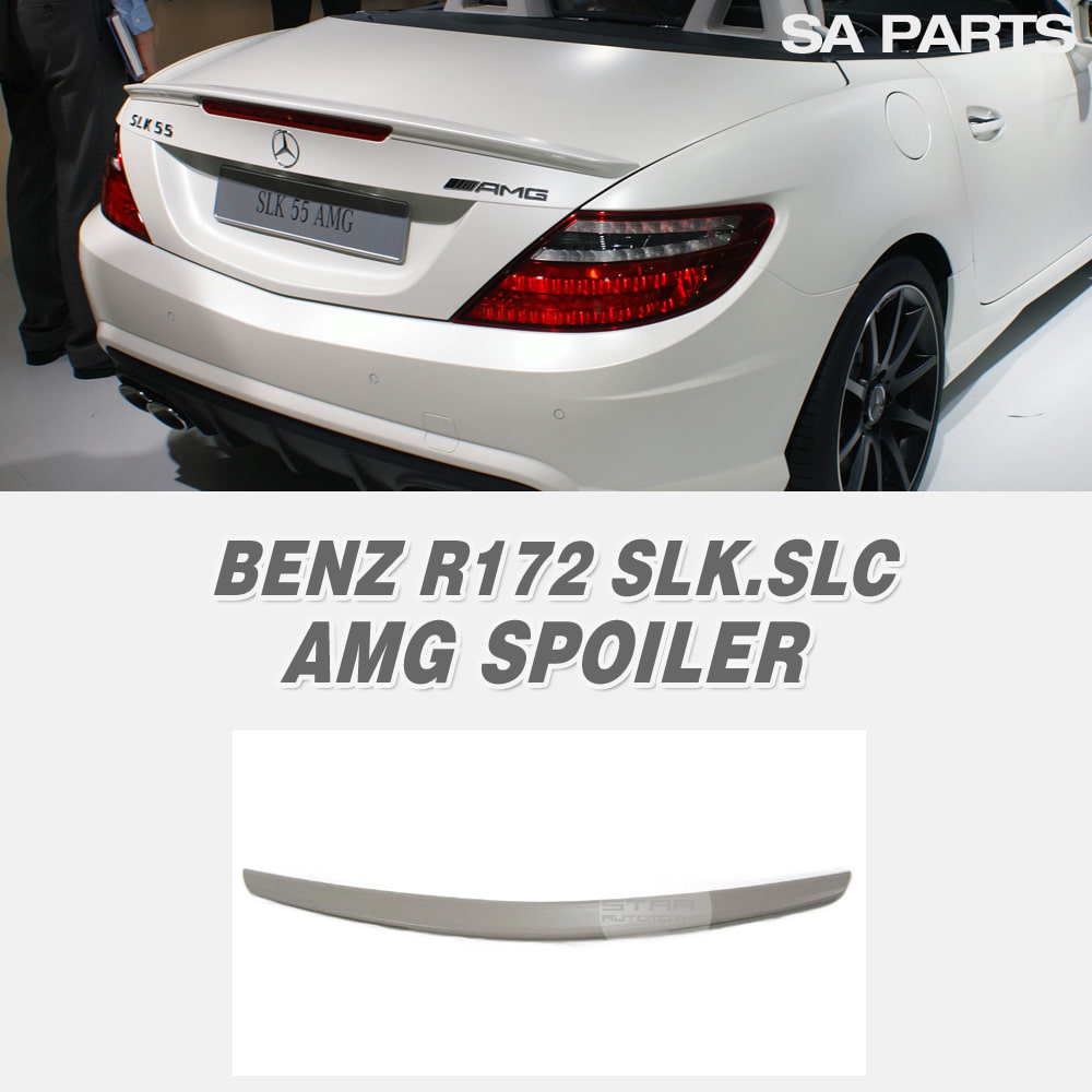 벤츠 R172 SLK SLC AMG 트렁크 스포일러