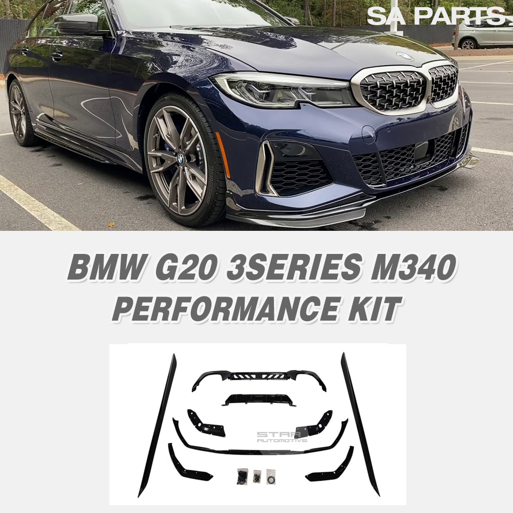 BMW G20 3시리즈 M340 M 퍼포먼스 킷 유광블랙