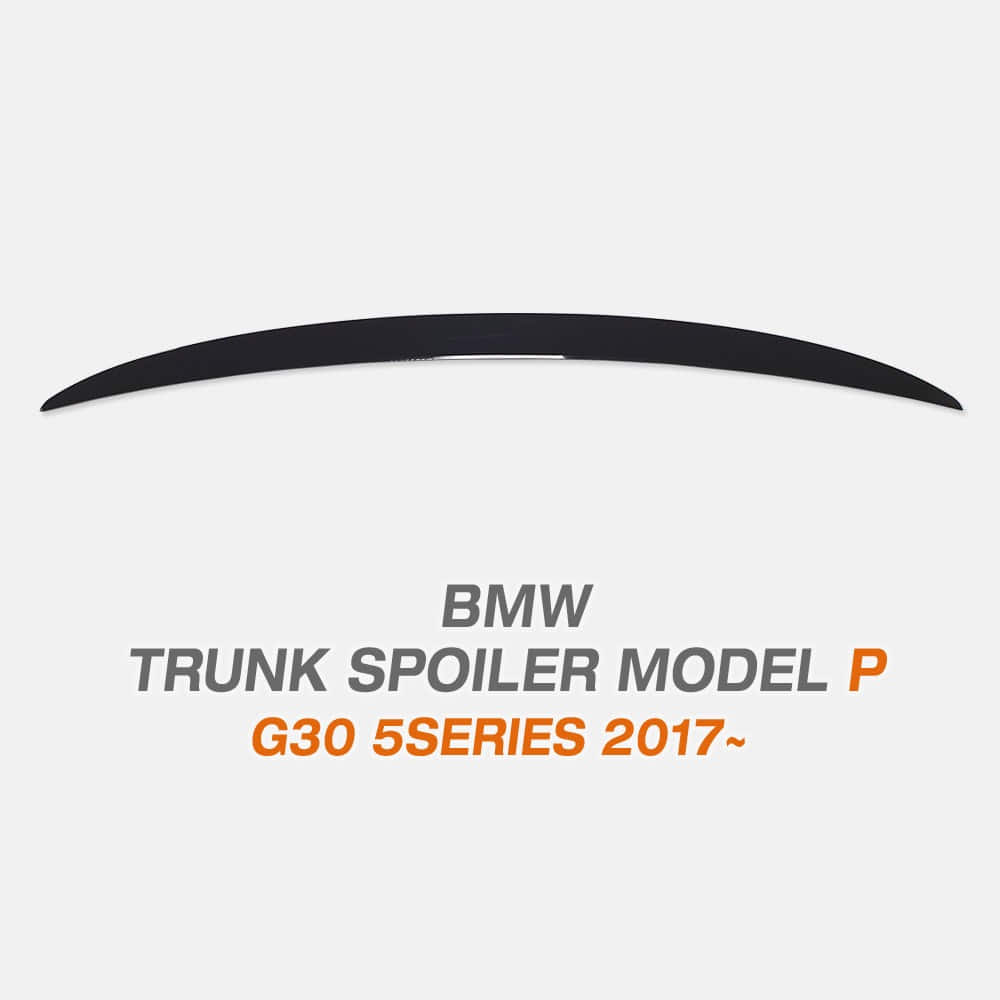 BMW G30 5시리즈 M 퍼포먼스 스포일러 유광 블랙