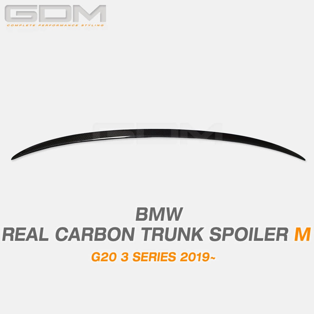 GDM BMW G20 3시리즈 M 리얼 카본 스포일러