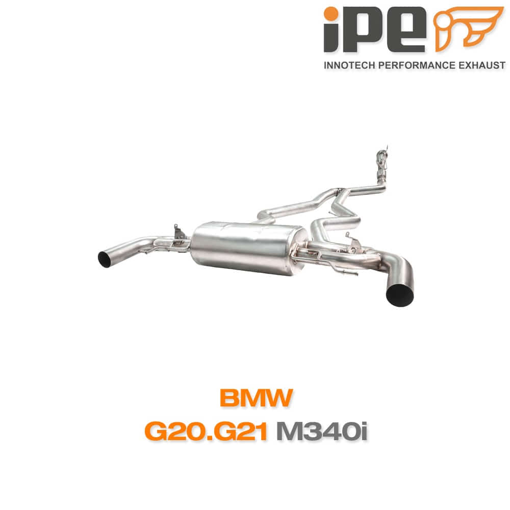 IPE BMW G20 G21 3시리즈 M 340i 가변 배기 머플러팁