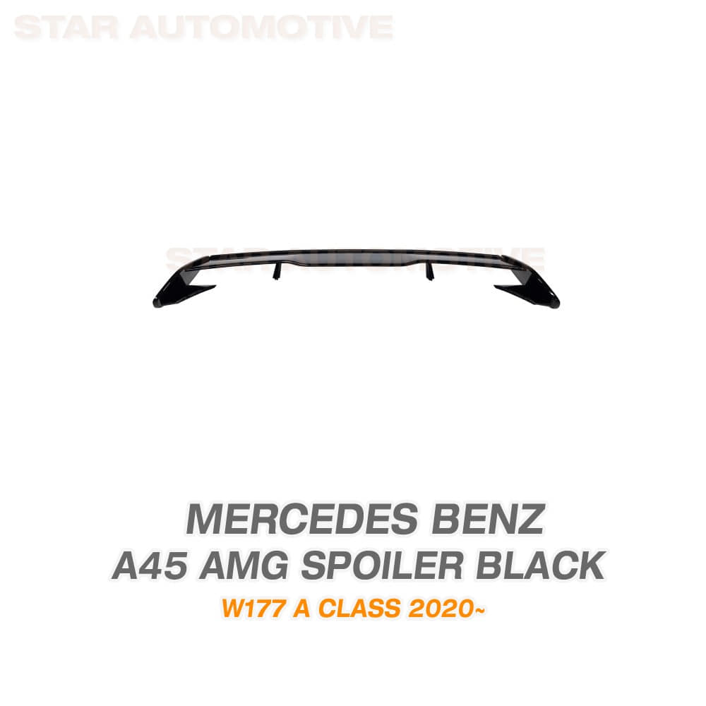 벤츠 W177 A클래스 해치백 A45 AMG 스포일러 블랙
