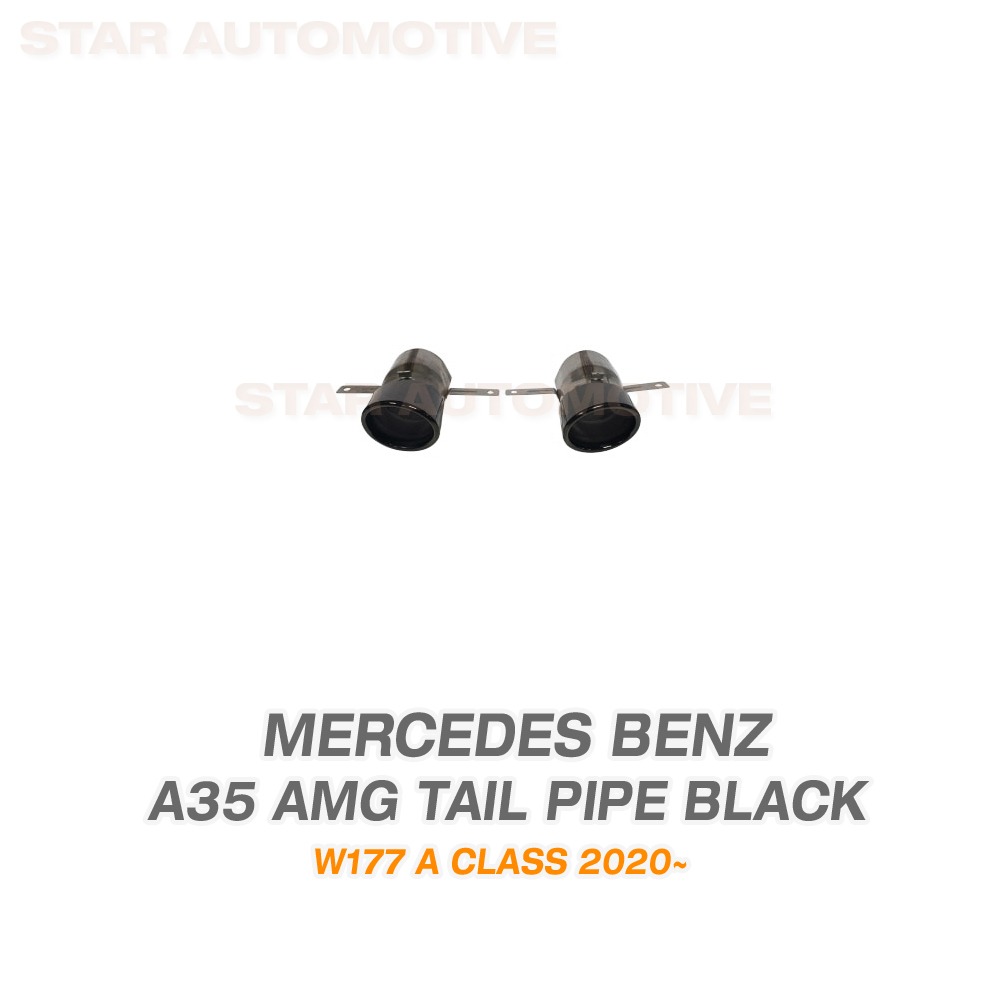 벤츠 W177 A클래스 A35 AMG 머플러팁 블랙