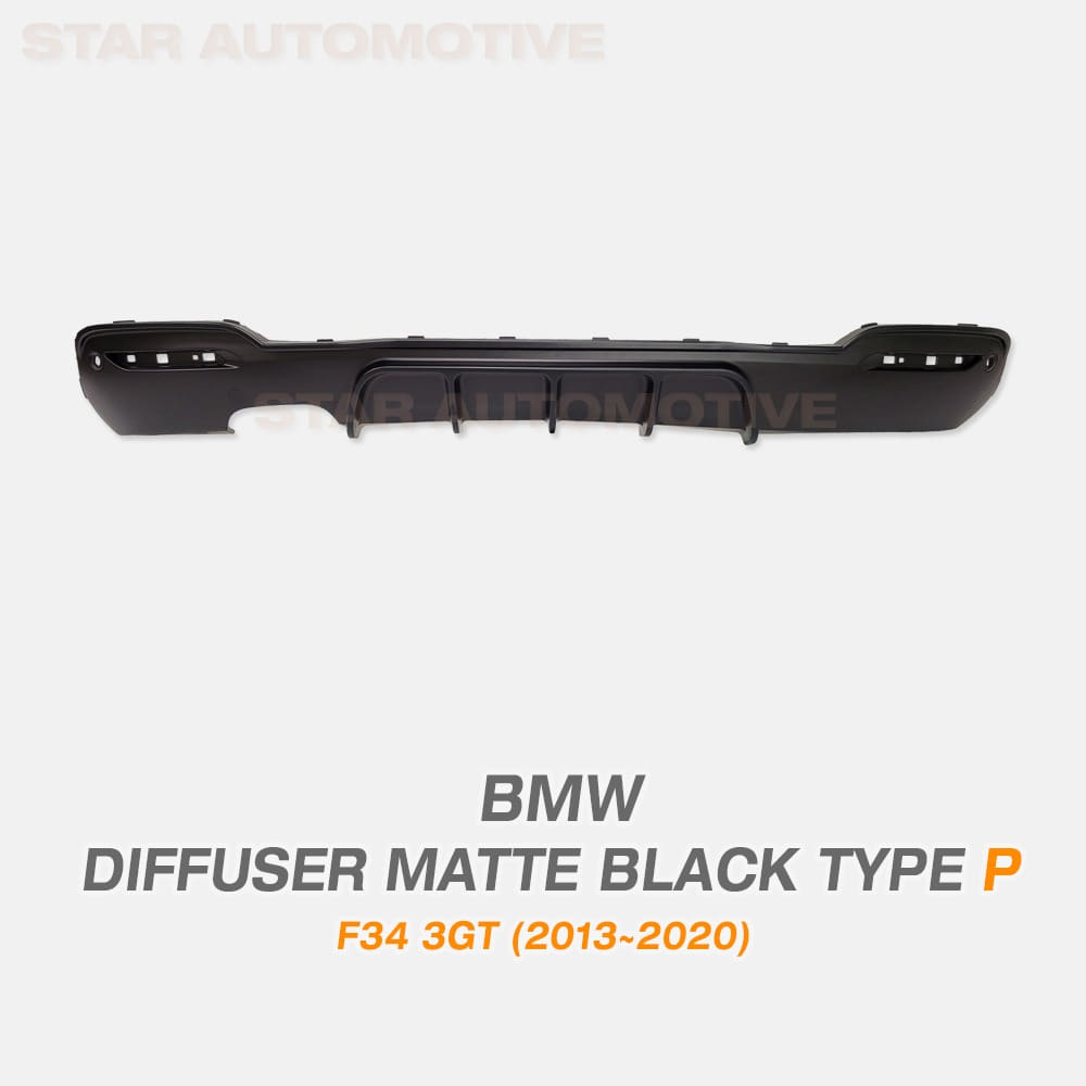 BMW F34 3GT 퍼포먼스 디퓨져 무광 블랙