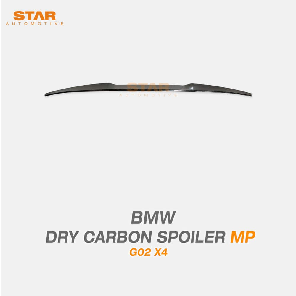 BMW G02 X4 X4M M 드라이 카본 스포일러