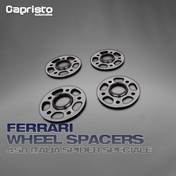 CAPRISTO 카프리스토 FERRARI 페라리 458 이탈리아 스파이더 스페치알레 원형 휠 스페이서 프론트 14MM 리어 17MM 볼트