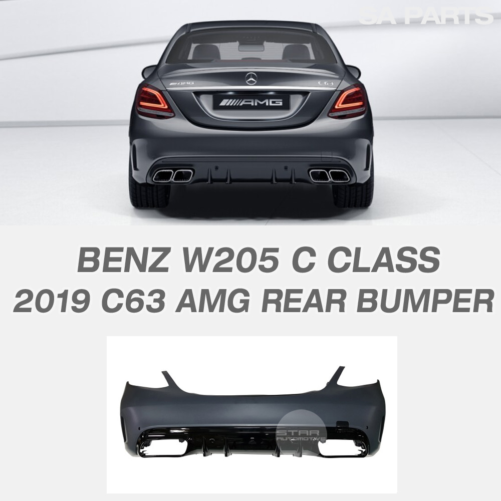 벤츠 2019 C63 AMG 프론트 범퍼 W205 C클래스 세단