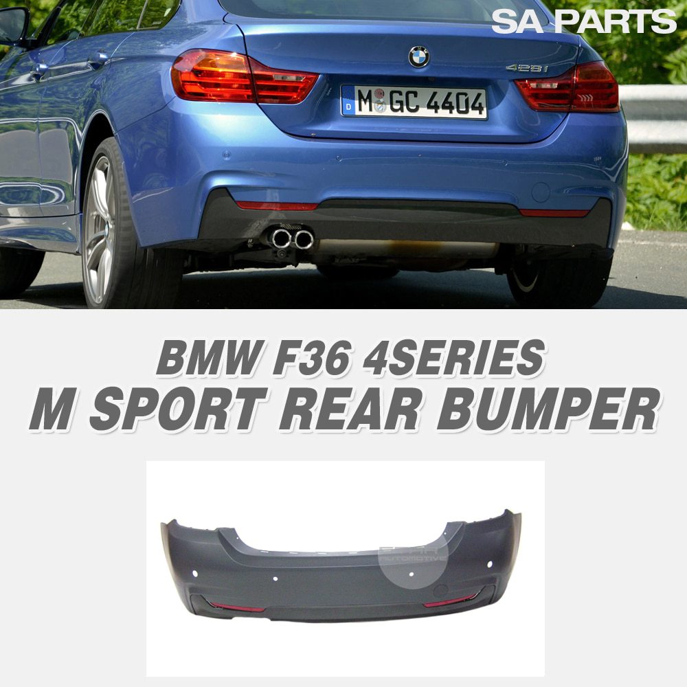 BMW F36 4시리즈 그란쿠페 M 스포츠 리어 범퍼 28i