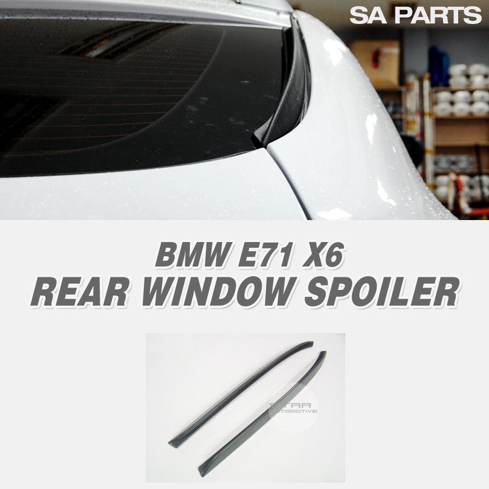 BMW E71 X6 리어 윈도우 스포일러