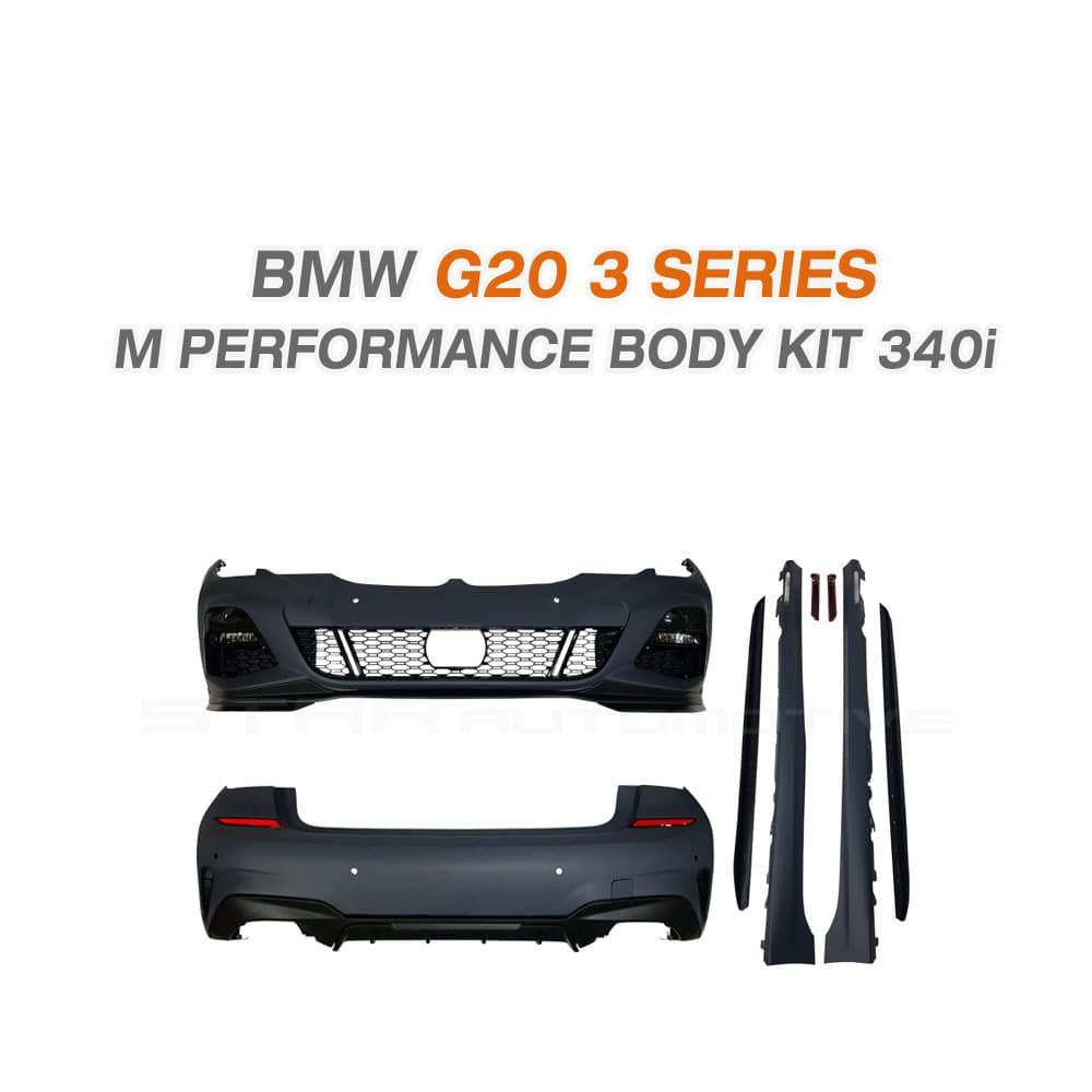BMW G20 3시리즈 M퍼포먼스 바디킷 무광 340i
