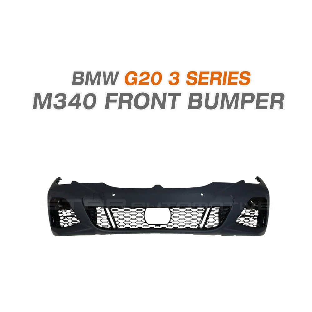 BMW G20 3시리즈 M340 M스포츠 프론트 범퍼 블랙