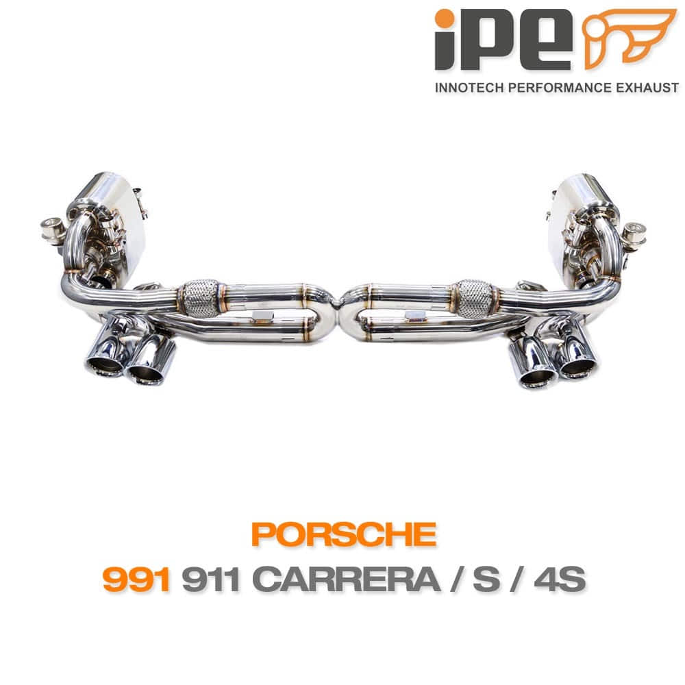 IPE 포르쉐 911 991 카레라 S 4S F1 배기 가변 머플러